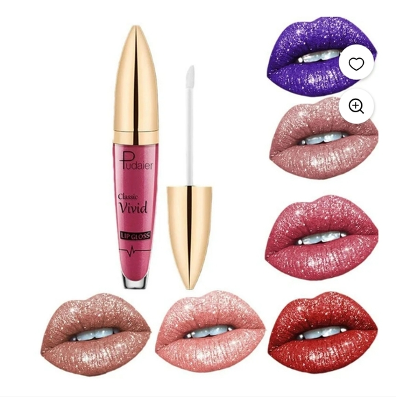 Diamond glitter metallic matte lip set - Picture 6 of 7